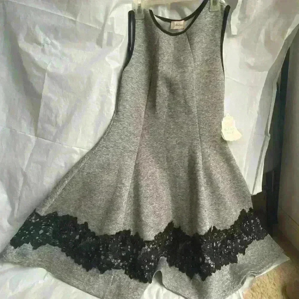 Altar’d stare charcoal dress sleeveless size Medium‎ nwt